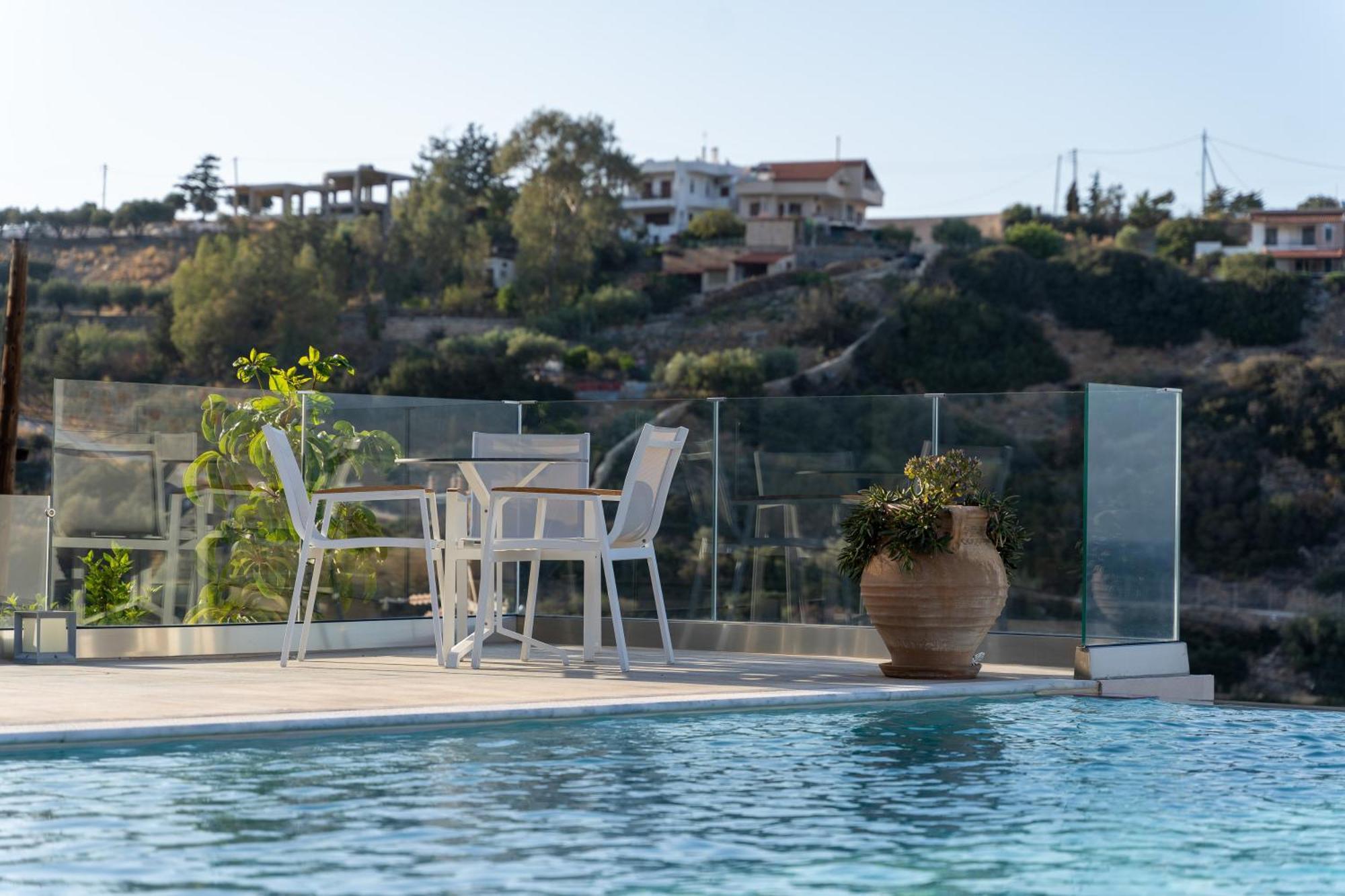 Amazing View Villa Aliki With Infinity Pool & Spa Лигария Екстериор снимка