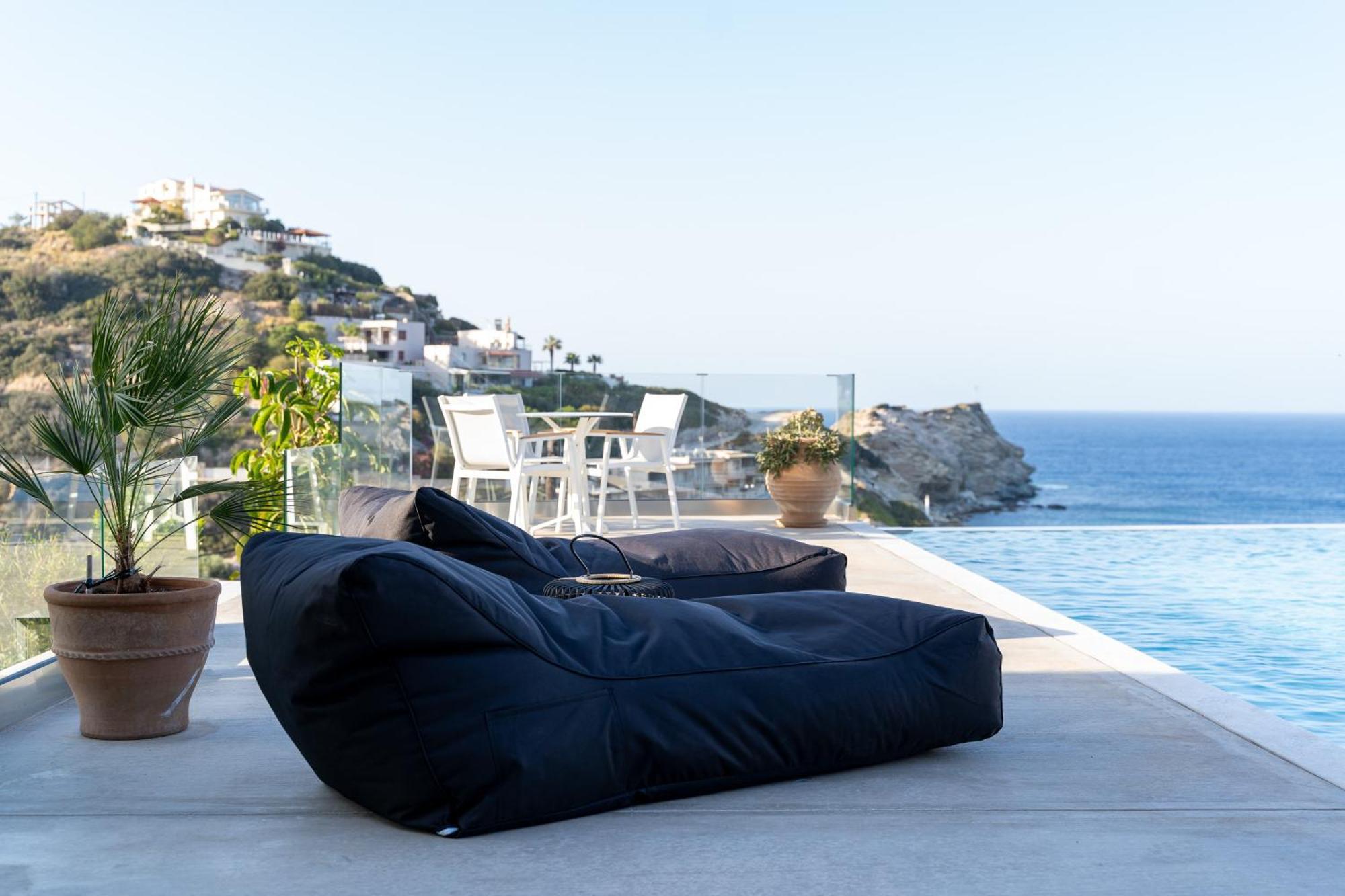 Amazing View Villa Aliki With Infinity Pool & Spa Лигария Екстериор снимка