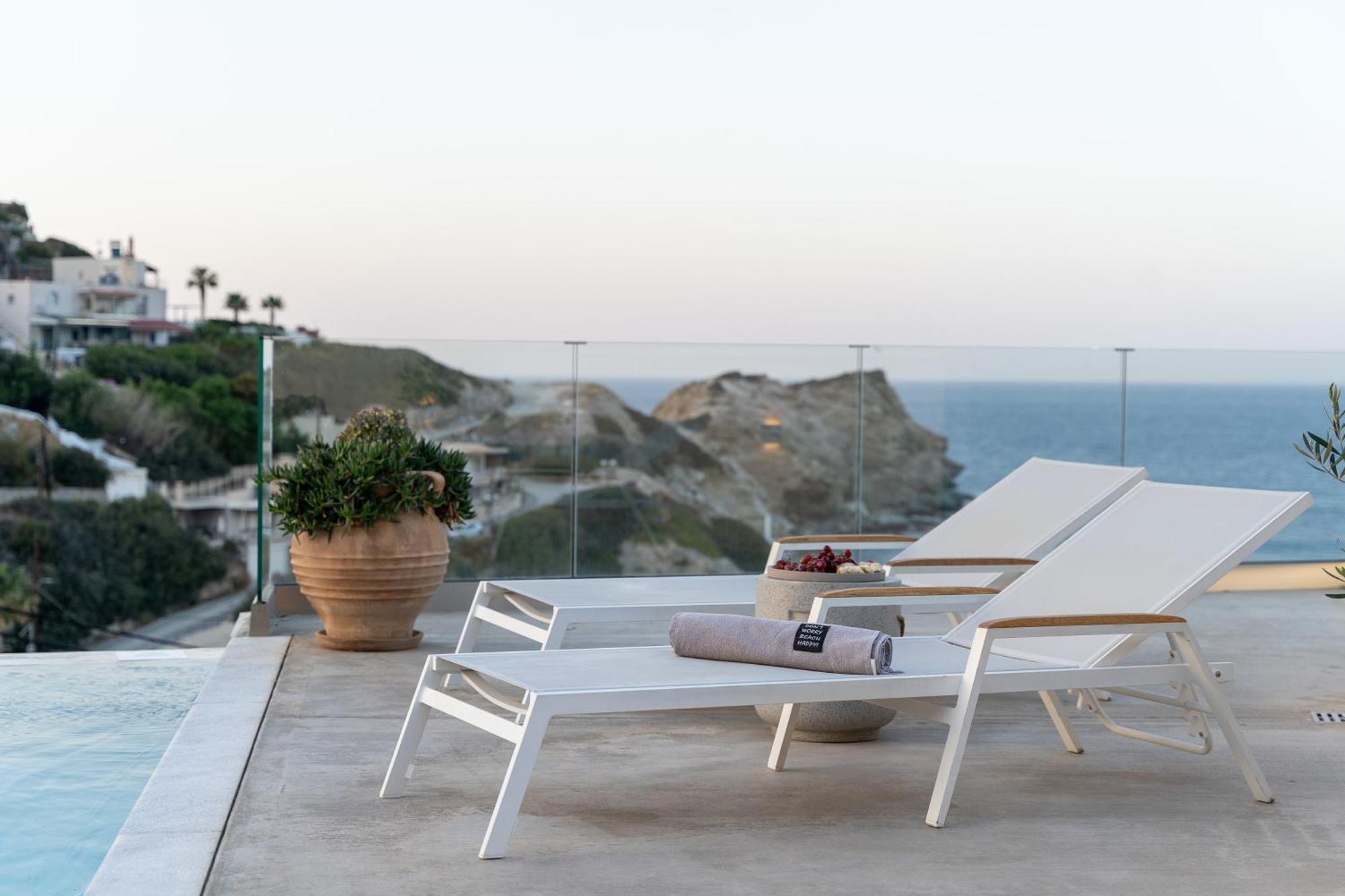 Amazing View Villa Aliki With Infinity Pool & Spa Лигария Екстериор снимка